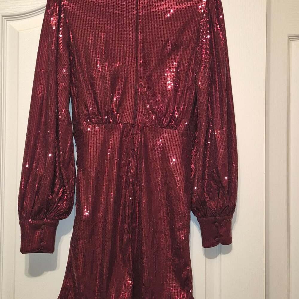 Sparkly Red Dress - Picture 3 of 5